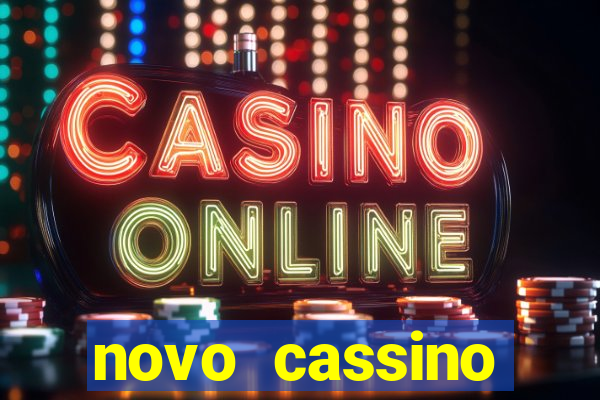 novo cassino pagando no cadastro